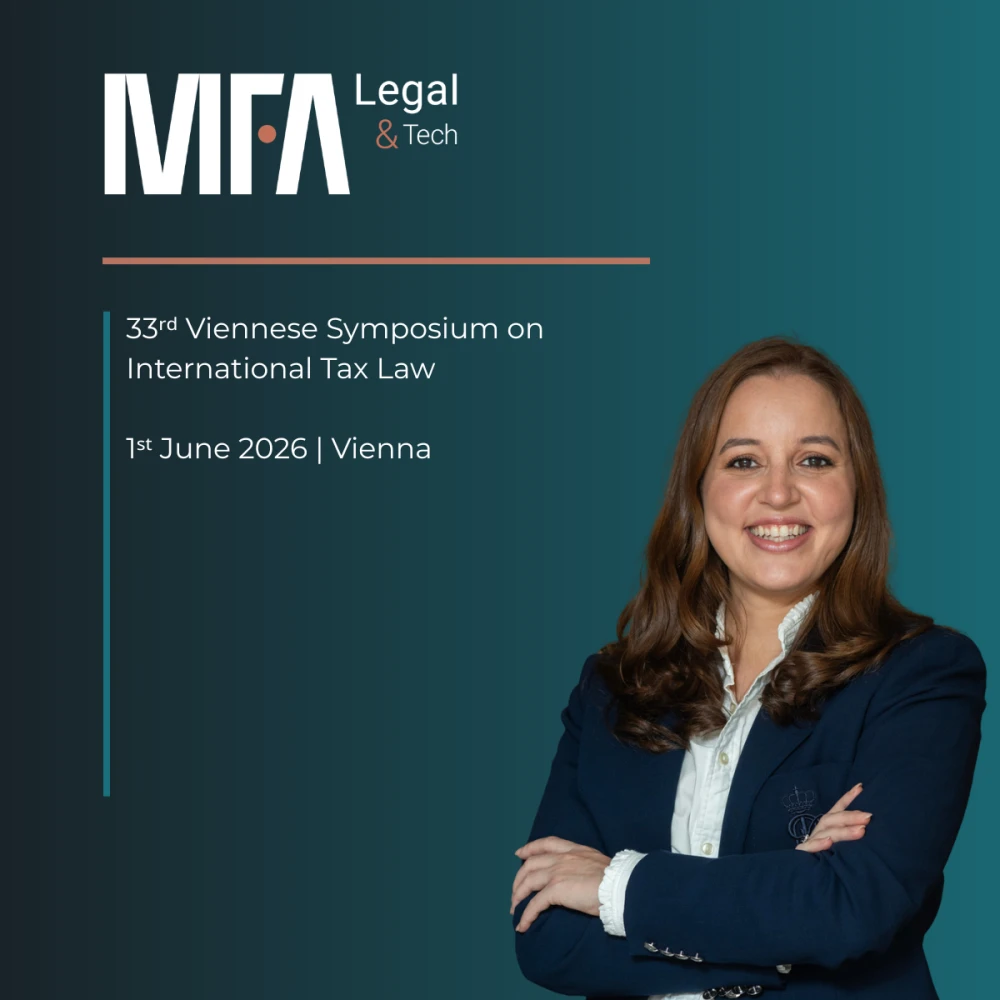 MFA Legal & Tech no 33.º Simpósio sobre Direito Fiscal Internacional em Viena